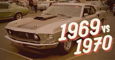 Heres The Difference Between The ‘69 And The ‘70 Ford Mustang