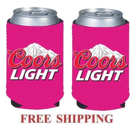 Coors Light 16 Oz Aluminum Bottle Koozie