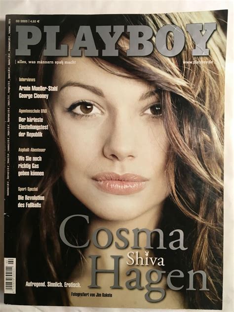 Playboy D Februar 2003 Cosma Shiva Hagen EBay