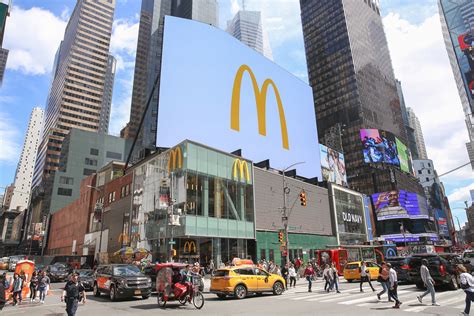 Times Square Is Now Home To The Biggest Mcdonalds In The City Crain