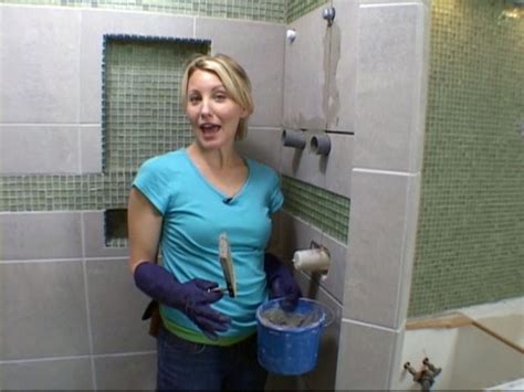 The tile is suitable for indoor. DIY Shower Projects & Ideas | DIY