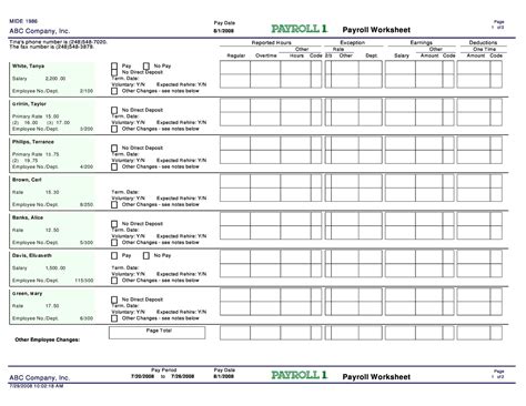 Payroll Calculator Templates | 15+ Free Docs, Xlsx & PDF Formats