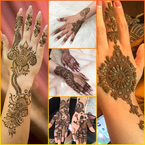 New Henna Style Collection Latest Bridal Full Hand Mehndi