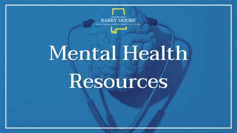 Mental Health Resources Representative Barry Moore