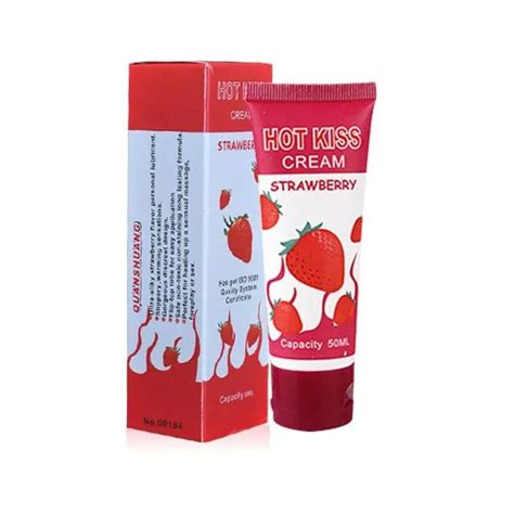 Ml Strawberry Cream Lubricant Edible Oral Lubricant Anal Excite Woman