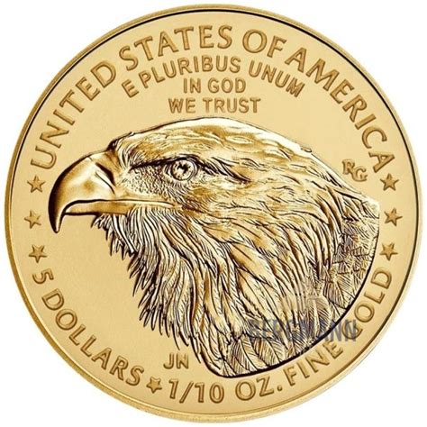 110 Unze Goldmünze American Eagle 2022 Bergmann Edelmetalle Ek