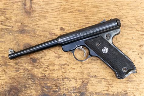 Ruger Standard 22 Lr 10 Round Used Pistol Mfg Date 1965 Sportsman