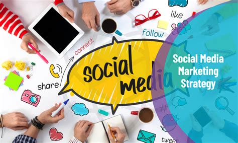4 Step Social Media Marketing Strategy Infographic Gambaran