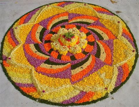 Complex designs as requested by surya rk. Worlds Largest collection of Pookalams (Flower Carpet ...
