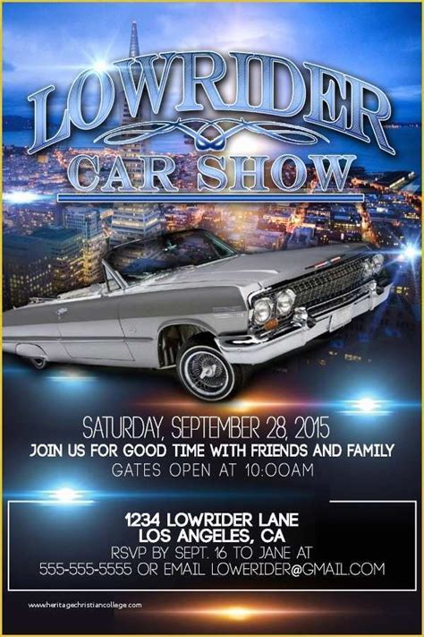 Free Car Show Flyer Template Of 21 Car Show Flyer Templates Psd In