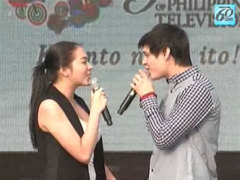 abs cbn 60 years julia montes and enrique gil of muling buksan ang puso video dailymotion