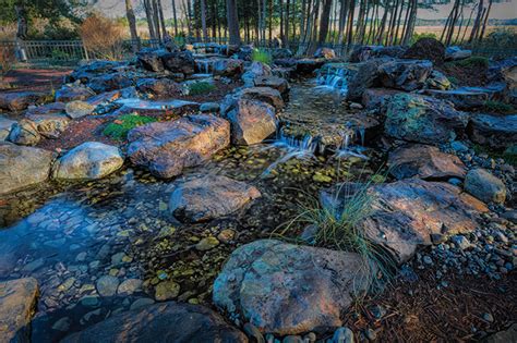 Pond Construction Backyard Boulders Exude Serenity And Naturalism