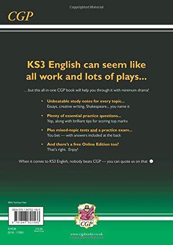Ks3 English Complete Revision And Practice With Online Edition Perfect
