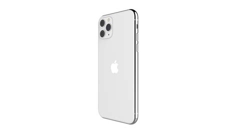 Apple Iphone 11 Pro Silver 3d Model Cgtrader