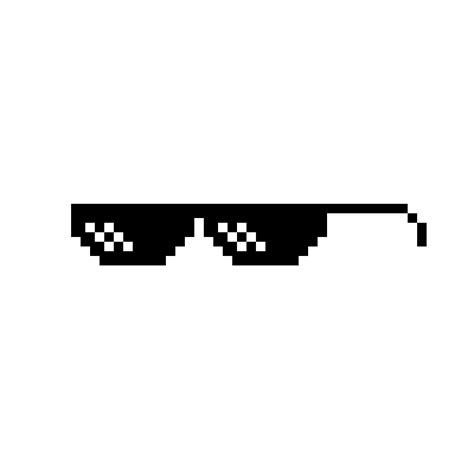Download Pixel Glasses Meme Full Size Png Image Pngki