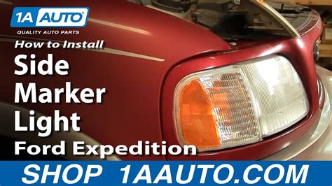 How To Install Replace Side Marker Light Ford F Expedition Aauto Com Youtube