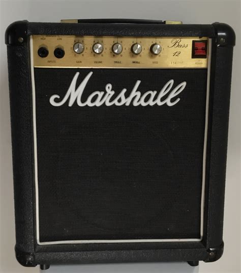 5501 Jcm800 Bass 12 1984 1991 Marshall Audiofanzine