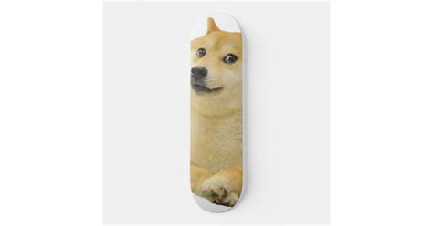 Doge Meme Doge Shibe Doge Dog Cute Doge Skateboard Deck Zazzle