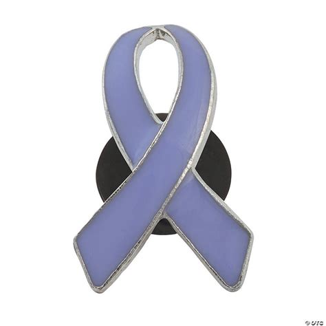 Lavender Awareness Ribbon Pins Oriental Trading