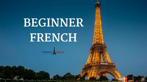 Online French For Beginners Course - FrenchCrazy