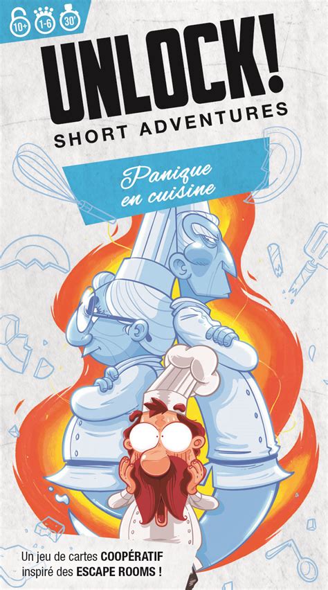 Unlock Short Adventures Panique En Cuisine 2022 Jeu De Société