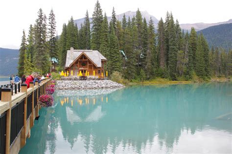 Visiting Emerald Lake In British Columbias Yoho National
