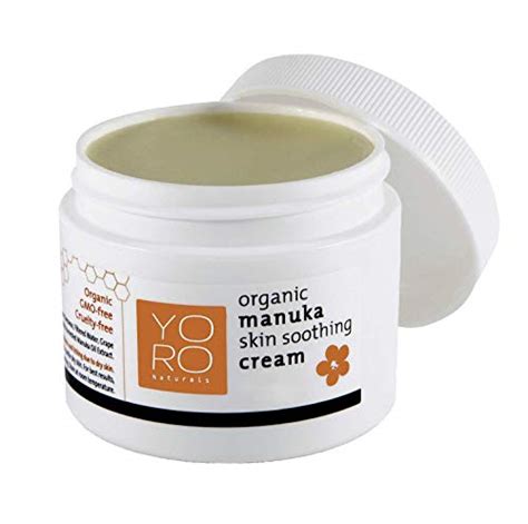Yoro Naturals Organic Manuka Skin Soothing Cream Relief From Eczema