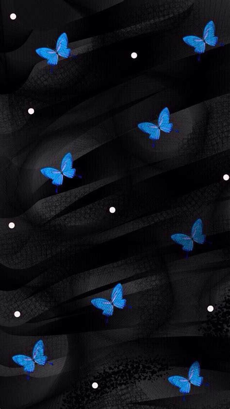 Pin By Thna Panagoy On Fondos Butterfly Wallpaper Iphone Blue
