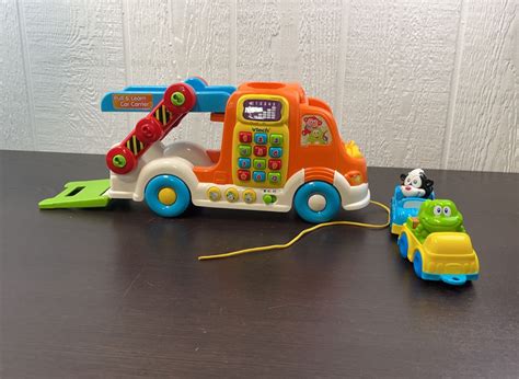 Vtech Pull And Learn Car Carrier