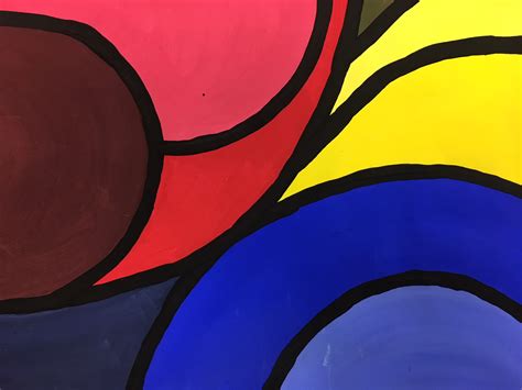 Abstract Color Mixing | Free Art Lesson Plan | Art to Remember