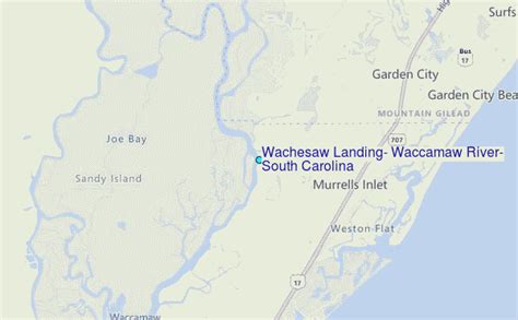 25 Map Of The Waccamaw River Maps Online For You