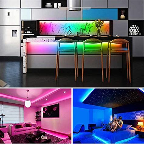 Bluetooth Led Strip Lights Music Sync With App Control 328ft10m