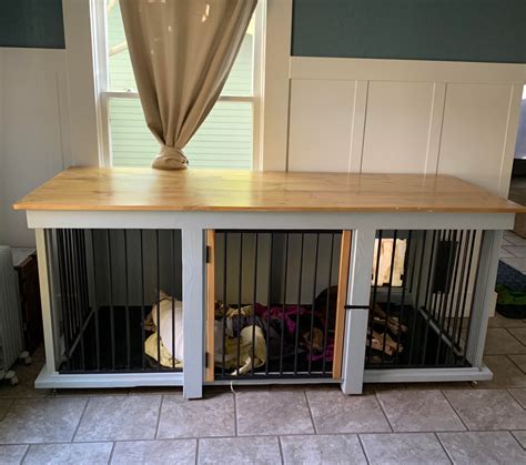 I Made This Indoor Kennel For My Dogs Rwoodworking