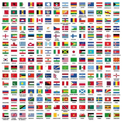 World Flags I Think All Of Them In Alphabetical Order Flags Of The