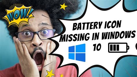 😨😨battery Icon Missing In Windows 10 How To Show Battery Icon