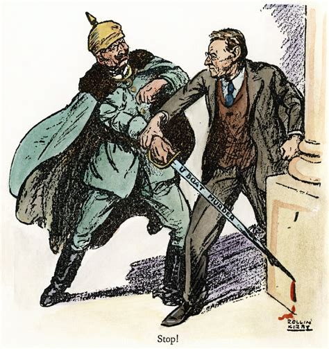 Posterazzi Cartoon Wilson 1916 Nwilson And The Kaiser American Cartoon