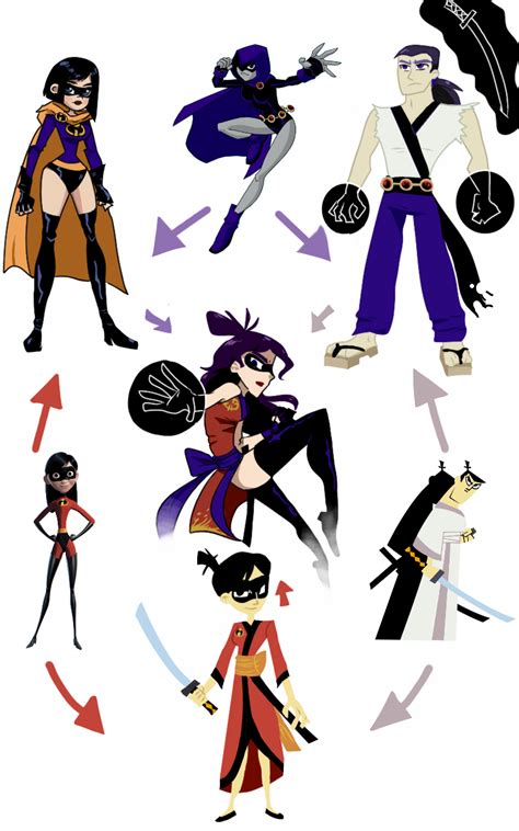 • amazing colors and print quality. HexaFusion:+Raven-haired+heros+by+SweetEmberCakes.deviantart.com+on+@DeviantArt | Cartoon ...