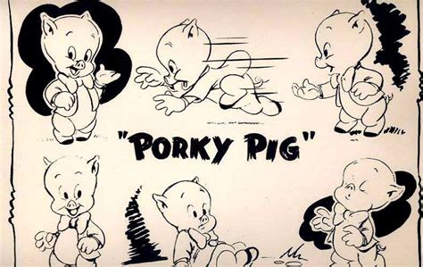 Porky Pig Famous Cartoons Old Cartoons Classic Cartoons Animated