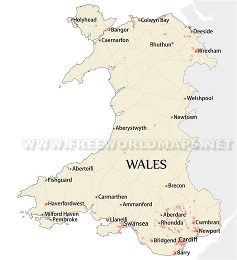 Wales Maps By
