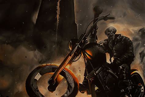 Ghost Rider Biker 2020 Wallpaperhd Superheroes Wallpapers4k