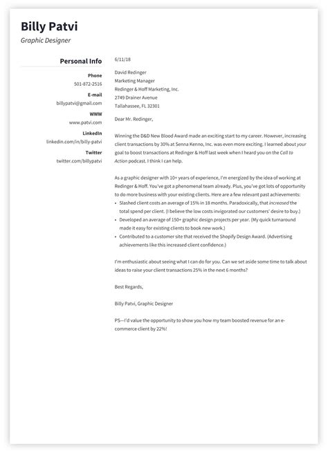 This one's pretty standard as well: Best Cover Letter Samples For Job Application | | Mt Home Arts