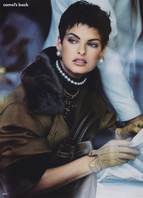 Dontgoforsecondbest Linda Evangelista Vogue September 1989 Gwen
