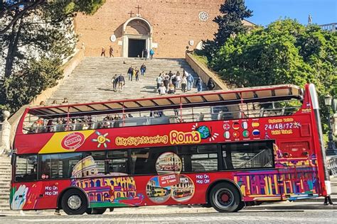 Rom City Sightseeing Hop On Hop Off Bus Mit Audioguide Getyourguide