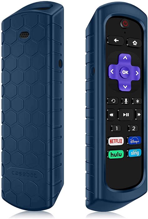 Casebot Honey Comb Anti Slip Shockproof Silicone Case Cover For Roku