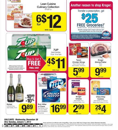 Kroger Coupon Deals Week Of 1226 The Krazy Coupon Lady