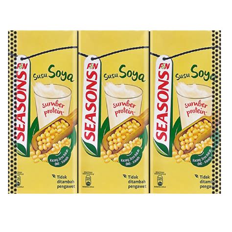Seasons Soya Bean 6 X 250ml Shopee Malaysia