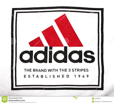 Adidas Logo Sports Retail Shop Front Editorial Photo Cartoondealer