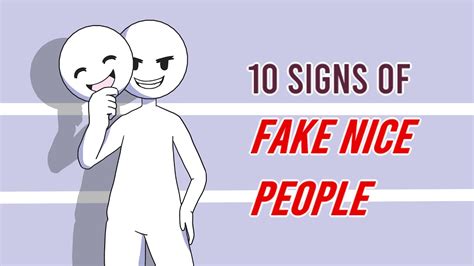 10 Signs Of Fake Nice People Love Fitness Money