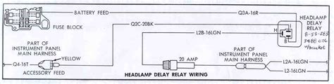 1966 Charger Headlight Relay Wiring Diagram Ecoced