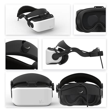 viulux v8 vr virtual reality 3d pc glasses vr heads vr helmet game movie pc connected virtual